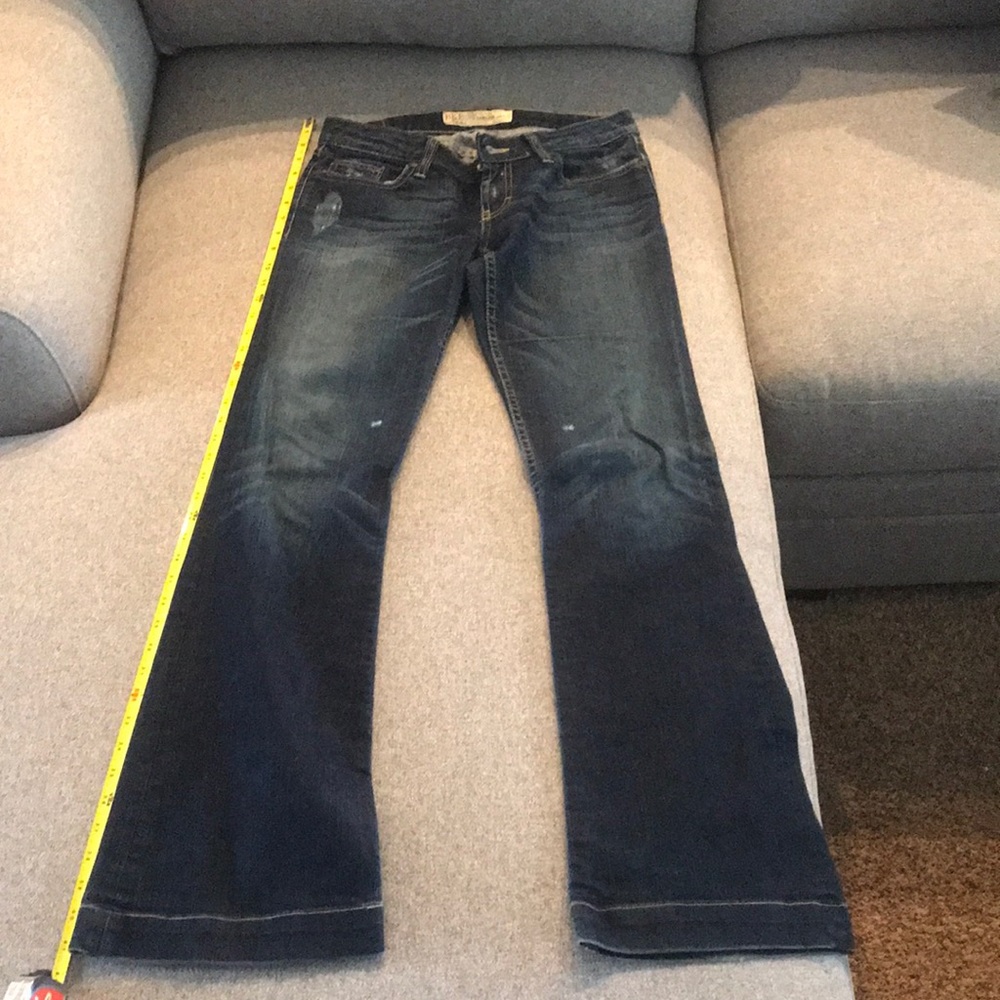 BKE  Denim Starlite Stretch Jeans - Wide Leg Cut